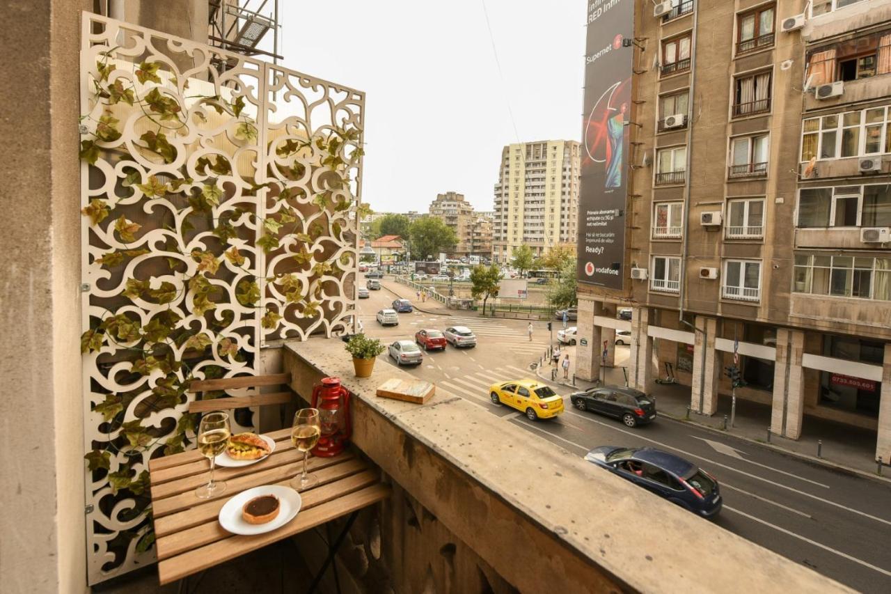 Vintage Elegance, Modern Comfort: 1Br Apartment Overlooking Calea Victoriei Βουκουρέστι Εξωτερικό φωτογραφία